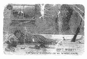 Wal COLEMAN sent this Post Card from Wareham UK WWI (2)