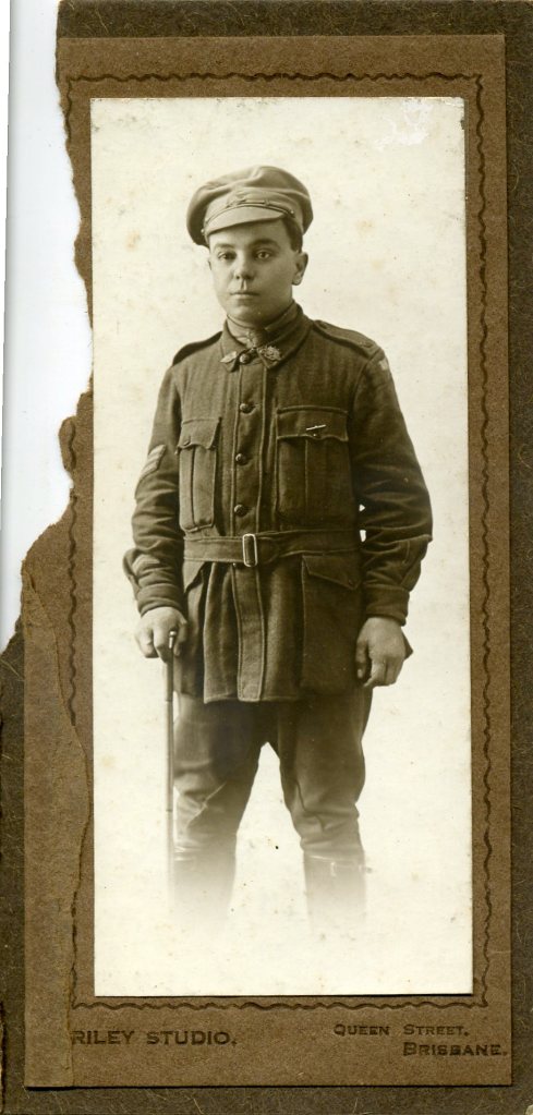 Arthur Quong Tart wounded at Pozieres courtesy Lois McEvoy