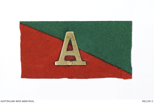 A FOR ANZAC BADGEC AWM